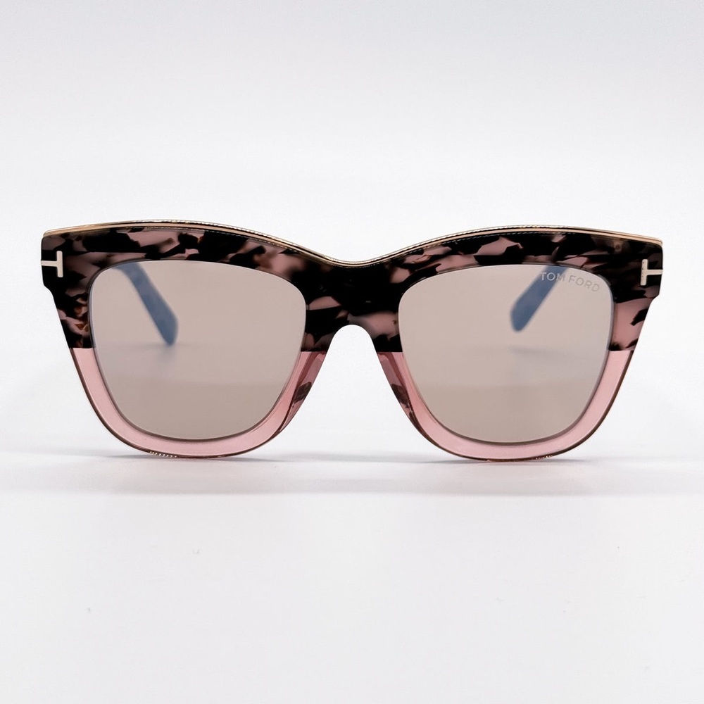 TOM FORD JULIE TF685 56G MIRRORED SUNGLASSES